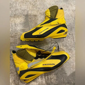Salomon RS9 Vintage Nordic Cross Country Ski Boots Size US6 SNS Profil